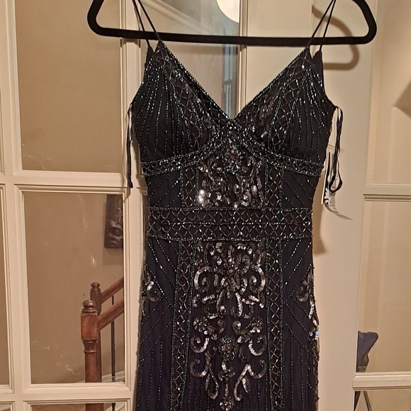 Jump Juniors Embellished Gown Black 00 - Picture 2 of 2